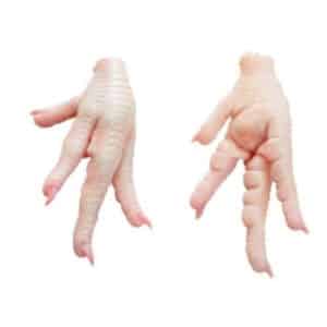 frozen chicken paws